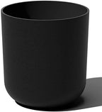 Veradek Round Black Plastic Planter Pots for Indoor/Outdoor Garden Use, with Drainage Holes, Suitable for Small to Large Succulent Plants, Flowers, Modern Interior Plants by VeradekOutdoor