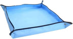 2 PCS Gardening Planting Mat, Reusable Garden Potted Pad Cushion, Transplanting for Flower Succulents Plant Repotting for Plants Transplanting(Blue,30x30CM) by Unknown