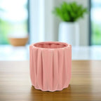 Toyvian Ceramic Geometric Flower Pot Drainage Minimalist Bonsai Container for Home Decor Desktop Use and Plants for - Image 4