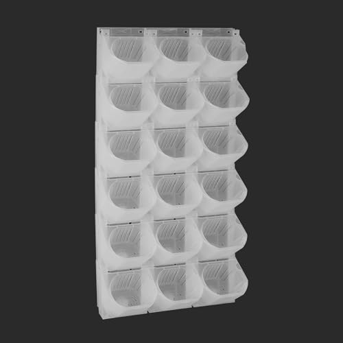 Vertical Wall Planter with 36 Pots, Modular Vertical Garden Wall Planters - Image 5
