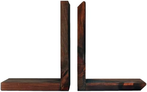 Daniel's Plants Indoor Plant Wall Gallery Shelf Kit | Midcentury Modern Wooden Shelves | Wall Mounted L Shaped Floating Plant Shelves | Solid Wood | 3 Pack (Beveled Edge - Woodland Brown) - Image 4