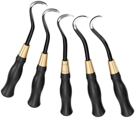 Bonsai Carving Tools 5 PCS Special Steel 185mm Length - Image 7