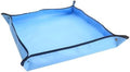 75×75cm Garden Planting Mat Flower Pot Plant Repotting Reusable Foldable Gardening Transplanting for Indoor Plant Repotting(Blue) by Unknown