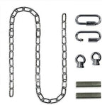 Royal Designs, Inc. LC-2004-PN-6-1 Heavy Duty Lighting Fixture Chain, Extendable up to 6ft, 60-Pound Weight Capacity, Polished Nickel by RoyalDesignsInc
