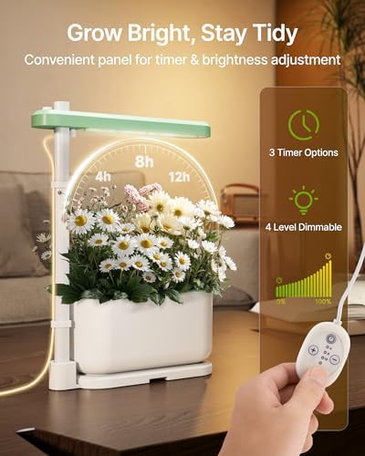 SUNCOZE Hydroponics Growing System Kit with 3 Pods for Beginners - Image 2