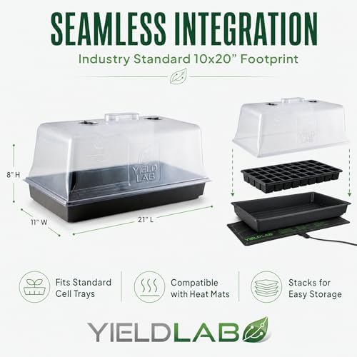 10x20 Humidity Dome with Plant Propagation Trays - 20 Pack Clone - Image 4