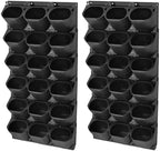 36-Slot Wall Planter, Vertical Garden Flower Pot Holder for Indoor&Outdoor by Unknown