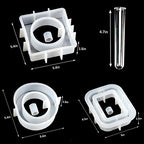 Resin Molds Silicone for Vase Silicone Mold Epoxy Resin Mold (3 Shapes) - Image 7