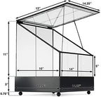 H Potter Terrarium Wardian Case Plant Container Succulent Planter Fairy Garden Display Case WAR153 - Image 7