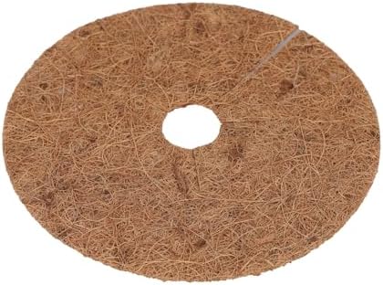 Coconut Mulch Mats, 3 Pcs Coconut Coir Mulch Discs 20-60cm(20CM) - Image 4