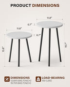 Plant Stand Indoor 2 Pack: Corner Wood Plant Stand Indoor Plant Stand - Image 2