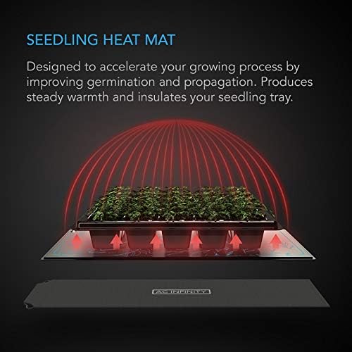 AC Infinity SUNCORE A5, Waterproof Seedling Heat Mat 20” x 20.75” - Image 2