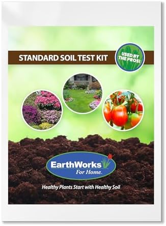EarthWorks for Home Soil Test Kit, pH and Nutrient Lab Analysis, 1 kit by EarthWorksforHome