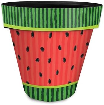 Briarwood Lane Summer Planter 11.75 x 11 x 11 Watermelon Medium by BriarwoodLane