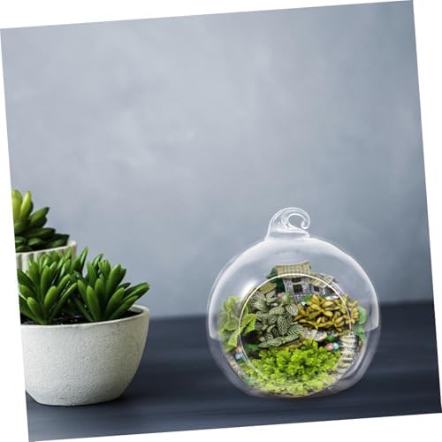 BESPORTBLE 12pcs Clear Glass Terrarium Hanging for Modern Decorative Globe with Hook for Home and Garden Landscape Art - Image 5