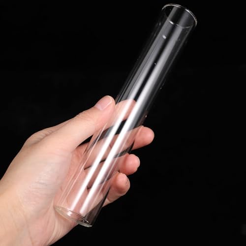 Hydroponic Glass Tube Vase 18X3Cm Flower Arranging Container for Home Décor and Plant Propagation with 8 Tubes and Cleaning Brush - Image 6