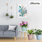 5 Packs 14 inch Flower Pots + Saucers, Large Indoor & Outdoor Pot - Image 4