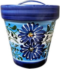 Spanish Wall Planter, Flower Pot, Planter, Wall Pocket 7.0"" D by Unknown