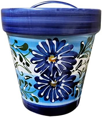Spanish Wall Planter, Flower Pot, Planter, Wall Pocket 7.0"" D by Unknown