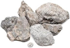 SubstrateSource Natural Aquarium Stones - Medium Gray Jagged Layered Aquascaping Rocks for Dramatic Layouts, Stacking, Terrariums, Freshwater Fish Tank Decorations & Epiphytic Plants - Wolf, 10 LB by SubstrateSource