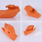 Orange Hand Shaped Wall Vase, Modern Creative Wall Vase, Unique Art Decoration, Stylish Home Decor for Living Rooms, Bathrooms, Patios, Entrances, and Office Decor. - Image 7
