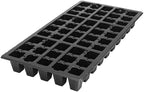 SUNPACK 21" x 11" Heavy Duty 50-Cell Square Insert, Black, 2.5" (Pack of 30) - Ideal for Greenhouses or Indoor Gardening - Holds Up to 50 Different Seeds - Image 3