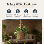 Hanging Majestic 6.5" Flower Pot, Multi Color - Image 4
