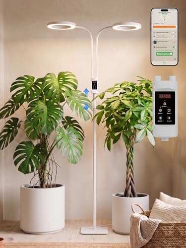 GLOWRIUM Smart Grow Lights for Indoor Plants,Plant Light with Bluetooth App by GLOWRIUM