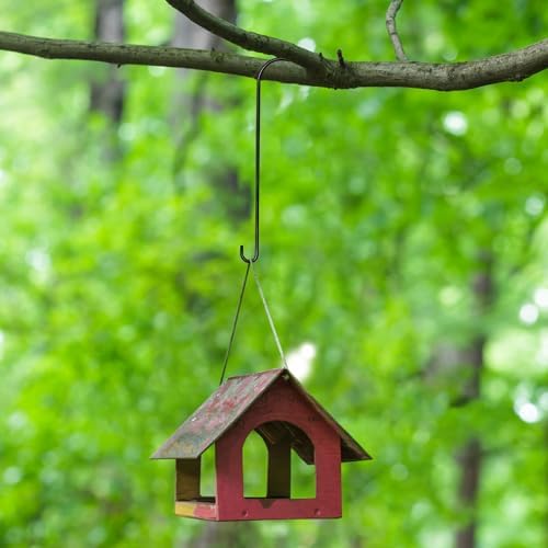 S Hooks for Hanging Plants Branch Hook, 24 Pack, Black, 24 Inch - Image 3