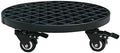 Heavy Duty Plant Caddy with Wheels - 330 lb Capacity, Durable FRP Trolley with Metal Frame, Industrial Grade PU Casters, for Indoor/Outdoor Use by Unknown