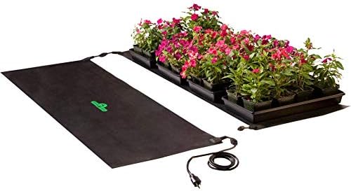 Hydrofarm MTMDU Seedling Heat Mat, 60 in x 21 in, Black, Propagation - Image 2