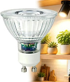 GU10 LED Grow Light Bulb, Dimmable Full Spectrum for Indoor Plants by SuEiko