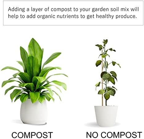Old Potters Organic Compost - Plant Based Potting Soil - Home, Garden Fertilizer - Complete Food - Boosts Plant Growth - Use for Indoor and Outdoor Farming ~25 lbs (24 Quarts) - Image 5