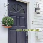 GARDIFE Hanging Planters, Self Watering, Black 12 Inch 2 Pack with Drainage - Image 7