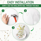 DoubleFill 4 Pcs Wall Fish Tank wall Aquarium Hanging Fish Bowls 9in 6in Acrylic Fish Bubble Ecosphere Decor Fish Bubble Hanging Fish Bowl Clear Vase Flower Plant Pot - Image 3