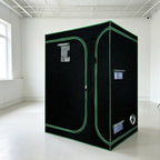 Indoor Grow Tent 2 in 1 Greenhouse Enclosure Cabinet Shelter with Lightproof 600D Canvas Reflective Mylar Lining Frame Viewing Window Suitable for, 120-90-180 - Image 3