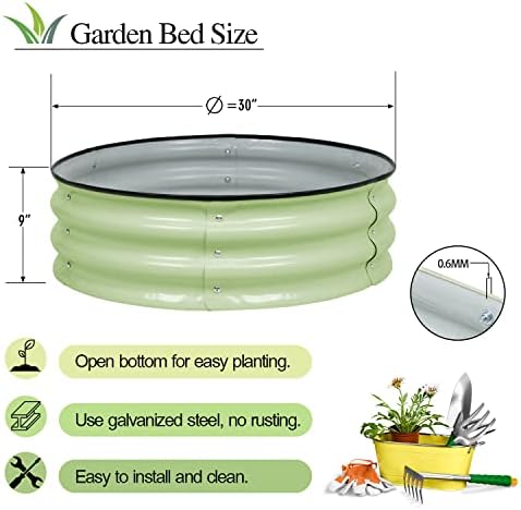 BPS Metal Raised Garden Bed, 2-Pack - Image 4
