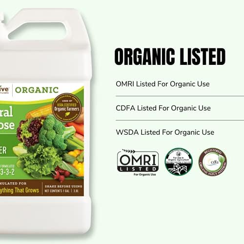 AgroThrive All Purpose Organic Liquid Fertilizer - 3-3-2 NPK (ATGP1320) (2.5 Gal) for Lawns, Vegetables, Greenhouses, Herbs and Everything Else that Grows - Image 6