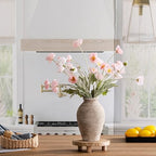 Vanselia Ceramic Flower Vase Home Decor - Large Farmhouse Table Vases Rustic Vintage Living Room Kitchen Bedroom Decorations for House Book Shelf Office Coffee Desk Dining Fireplace (9" Retro) - Image 5