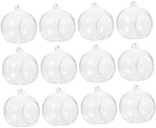 12pcs Hanging Glass Globes Terrarium for Micro Landscape Crafts by VINTORKY