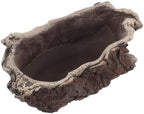 KALLORY Vintage Cement Tree Root Planter Pot for Indoor Succulents by KALLORY