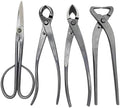 4 Pcs Bonsai Tool Kit, Carbon Steel, for Pruning Shaping Styling, Trunk Splitter Included by Unknown