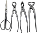4 Pcs Bonsai Tool Kit, Carbon Steel, for Pruning Shaping Styling, Trunk Splitter Included by Unknown
