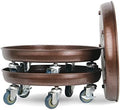 Plant Caddy with Wheels 14 Inch 3 Pack, Heavy Duty Metal Plant Stand & Dolly with Lockable Casters, Holds 200 lbs for Indoor Outdoor Large Flower Pots, Bronze by Kaoolaa