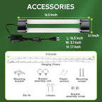 Hlite LED Grow Light 16 inch, Hanging Full Spectrum Linkable 4 Pack - Image 6