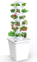 Hydroponics Growing System,Vertical Indoor Garden Planter,30 Plants Hydroponic Germination Kit for Gardening Lover by OvyNewzly