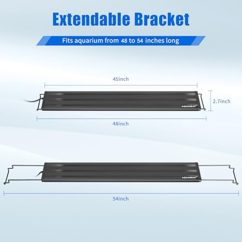 AQUANEAT LED Aquarium Light 48 to 54 Inch with Timer, auto on Off, Adjustable Brightness, Full Spectrum, Daylight Moonlight Mode, for Fresh Water Low-to-Mid Light Plants - Image 4