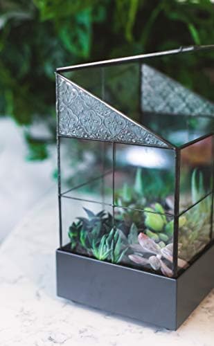 H Potter Glass Terrarium Wardian Case | Succulent Planter | Display Case - Image 4
