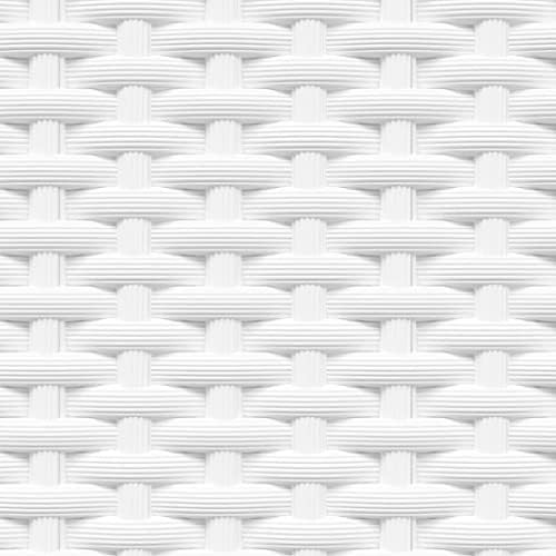 Planter Set of 2 White Polypropylene Modern Plant pots Plant containers Drainage pots for Indoor Backyard 11.8x11.8x14.6 in - Image 7