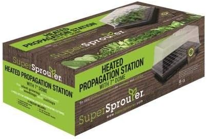Super Sprouter Propagation Kit w/ 7" Dome - Green, 10" x 20" x 7" - Image 3